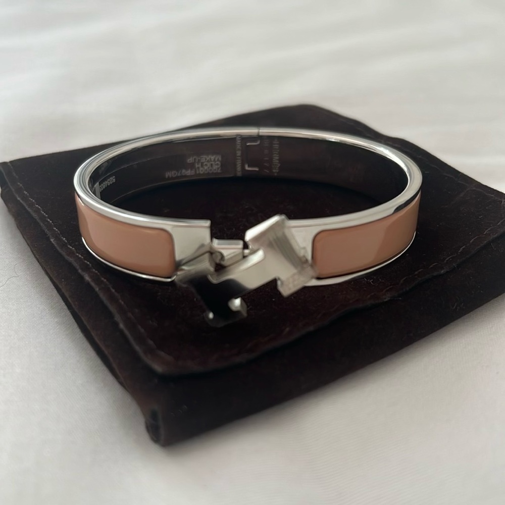 Hermes Elegant Tan Bracelet